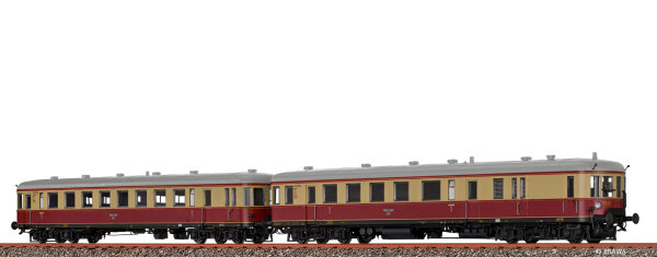 Brawa H0 44716 Verbrennungstriebwagen BR VT 137 und Beiwagen BR VS 145 DRG