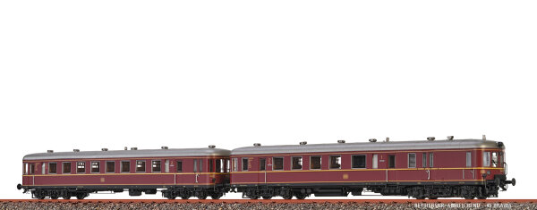 Brawa H0 44724 Verbrennungstriebwagen BR VT60.5 und Beiwagen VS145 DB