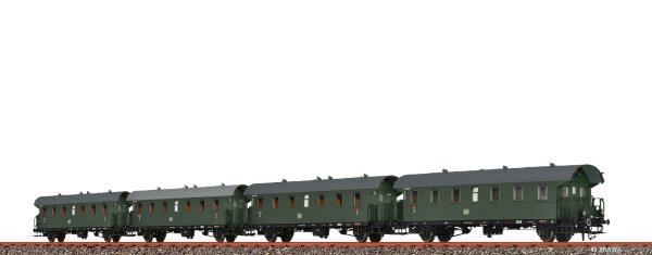 Brawa H0 46776 Personenwagen  4er-Einheit - Wendezug-Set