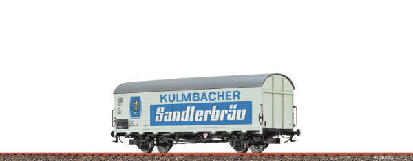 Brawa H0 47616 Kühlwagen Ibdlps383 „Kulmbacher Sandlerbräu” DB