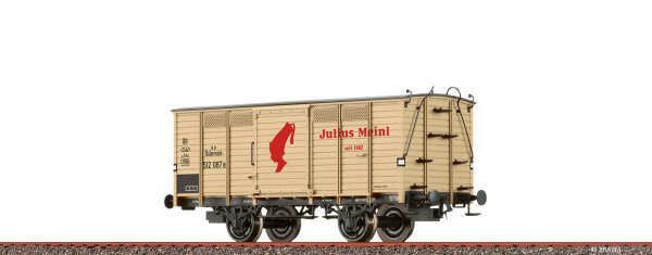 Brawa H0 48049 Gedeckter Güterwagen G „Julius Meinl” BBÖ