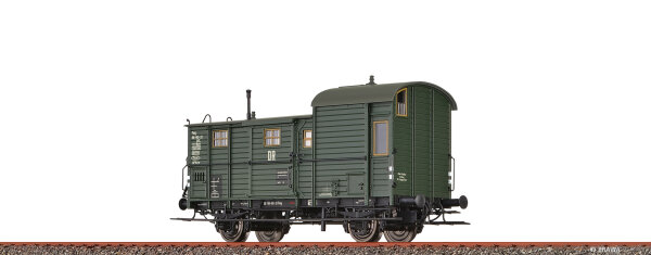 Brawa H0 48371 Güterzuggepäckwagen Pwg 88 DR