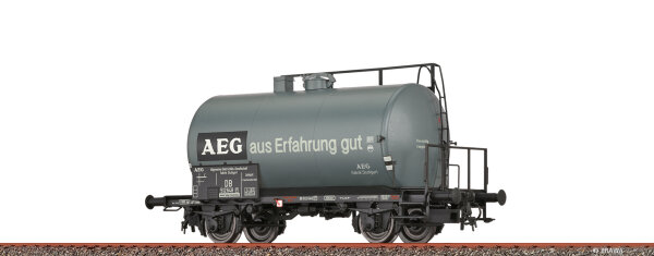 Brawa H0 49628 Leichtbaukesselwagen Uerdingen 2-achsig Z [P] „AEG“ DB