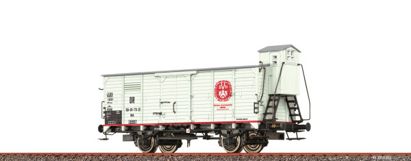 Brawa H0 49816 Gedeckter Güterwagen Gkh „VEB Schlachtwagen” DR