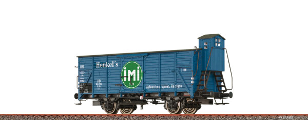 Brawa H0 49827 Gedeckter Güterwagen G10 „IMI” DB