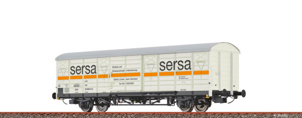 Brawa H0 49924 Gedeckter Güterwagen Gbs "sersa" DR