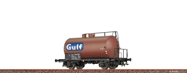 Brawa H0 50018 Leichtbaukesselwagen Uerdingen Z [P] „Gulf” DSB