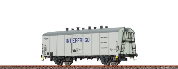 Brawa H0 50517 Kühlwagen UIC St. 1 "INTERFRIGO" DB