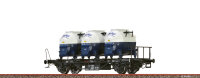 Brawa H0 50598 Behältertragwagen BTs 30, mit Efkr...