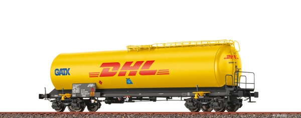 Brawa H0 50659 Neubaukesselwagen 4-achsig Uia "DHL®" GATX