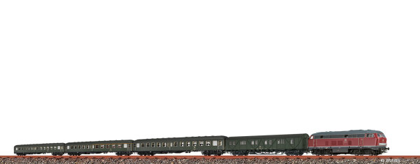 Brawa H0 50828 Eilzug-Set E 1642 DB, 5-teilig Gleichstrom