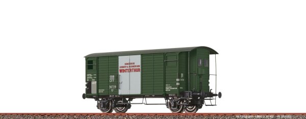 Brawa H0 50990 Gedeckter Güterwagen K2 "SLM Winterthur" SBB
