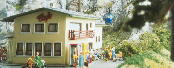 Brawa H0 6290 Kanzelwandbahn Gebäudesatz für Berg- und Talstation