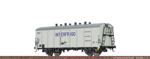 Brawa N 67119 Kühlwagen UIC Standard 1 "Interfrigo" DB