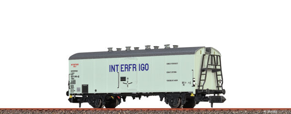 Brawa N 67120 Kühlwagen UIC Standard 1 "Interfrigo" DB