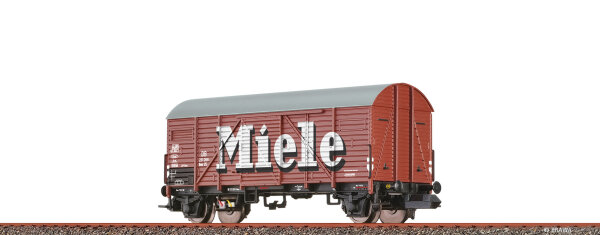 Brawa N 67332 Gedeckter Güterwagen Gms35 „Miele” DB