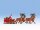 NOCH H0 15924 Weihnachtsmann mit Schlitten