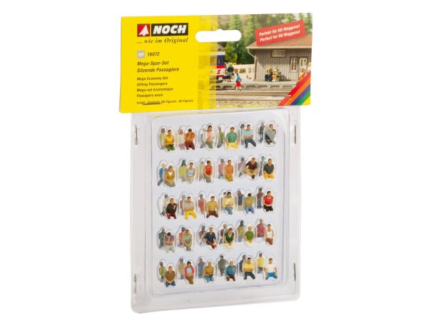 NOCH H0 16072 Mega-Spar-Set "Sitzende Passagiere"