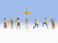 NOCH TT 45874 Bergwanderer mit Gipfelkreuz