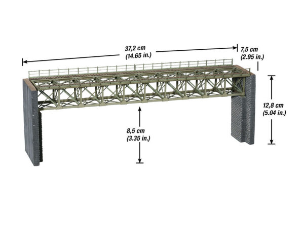 NOCH H0 67020 Stahlbrücke