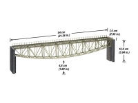 NOCH H0 67028 Fischbauchbrücke