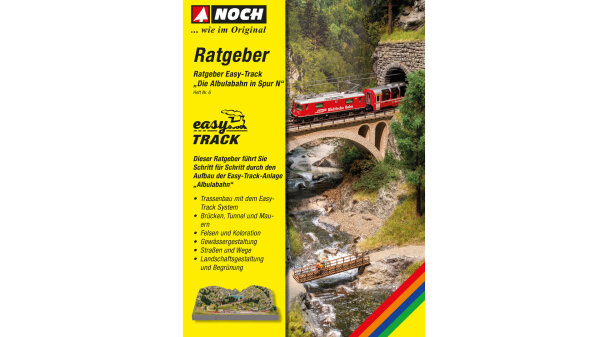 NOCH H0 71901 Ratgeber Easy-Track „Die Albulabahn in Spur N“