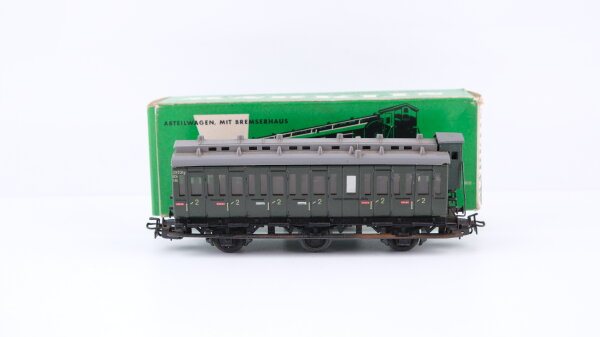 Märklin H0 4005 Reisezugwagen (dunkelgrüner Wagenkasten, Klassenkennzeichnung 2) B3pr07 / B2pr07 der DB