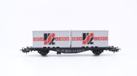 Märklin H0 4668 Behälter-Tragwagen (Containerwagen, SeaLand) Typ Berlin der DB