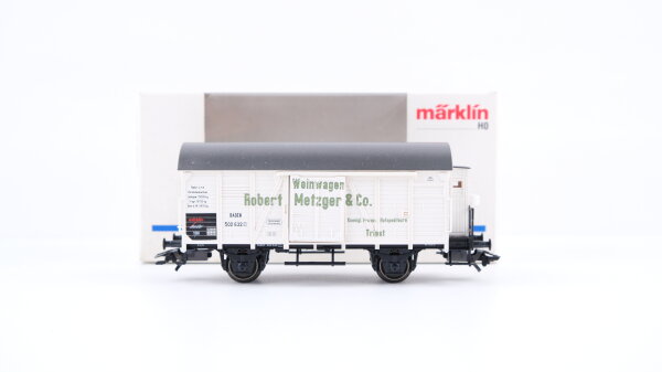 Märklin H0 48754 Gedeckter Güterwagen mit Bremserhaus  Gr 20 der KPEV Insider Jahreswagen 1999