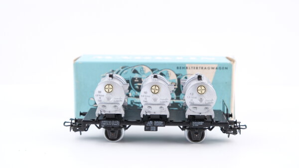 Märklin H0 4520 Behälter-Tragwagen (Containerwagen)  BTs 50  BTmms 51 der DB