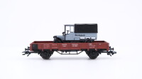 Märklin H0 84504 Niederbordwagen mit Lkw  X der DRG