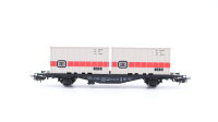 Märklin H0 4664 Behälter-Tragwagen DB (Containerwagen)  Typ Berlin  Lgjs 598 der DB