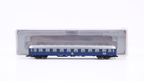 Märklin Z 8710 Reisezugwagen (51 80 10-40 003-5, blau) 1.Kl. Aüm 201 der DB