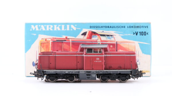 Märklin H0 3072 Diesellokomotive BR V 100 (212) der DB Wechselstrom Analog (Licht Defekt)