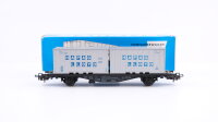 Märklin H0 4659 Behälter-Tragwagen (Containerwagen, Hapag Lloyd)  Typ Berlin  Lgjs 598 der DB