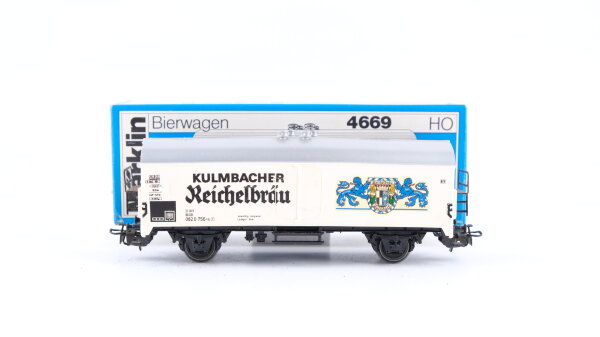 Märklin H0 4669 Bierwagen KULMBACHER REICHELBRÄU (Kühlwagen)  Tehs 50 der DB