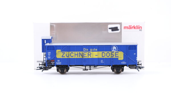 Märklin H0 46159 Gedeckter Güterwagen mit Bremserhaus Züchner  Wagen der DB Insider Jahreswagen 2000