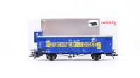 Märklin H0 46159 Gedeckter Güterwagen mit Bremserhaus Züchner  Wagen der DB Insider Jahreswagen 2000