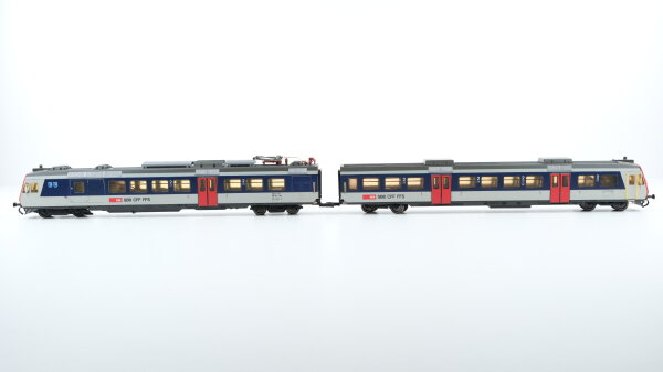 Liliput H0 Triebwagen Set RBDe 4/4 2103 SBB CFF FFS Wechselstrom