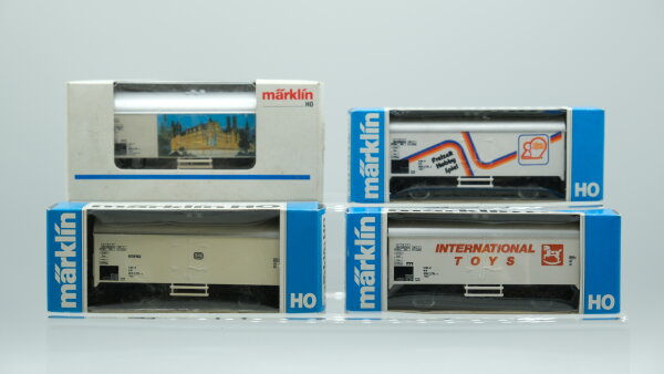 Märklin H0 Konvolut Kühlwagen (Intern. Toys, idee+spiel, Hertie) DB