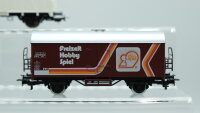 Märklin H0 Konvolut Container-Tragewagen (Polizei Baden-Württemberg, Kühlwagen (idee+spiel, TrainSafe Travel) in EVP