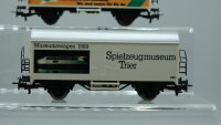 Märklin/Sammlermodelle H0 Konvolut Kühlwagen (Gatzweilers Alt, Spielzeugmuseum Trier, AOK Baden-Württemberg, Löschfahrzeug FH Frankfurt)