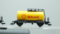 Fleischmann H0 Konvolut Kesselwagen (Shell, Eva, Aral), DB