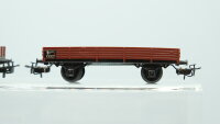 Märklin H0 Konvolut Niederbordwagen, Rungenwagen, DB