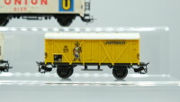 Märklin H0 Konvolut Kühlwagen (Dortmunder Union), Gedeckte Güterwagen, DB