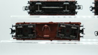 Märklin H0 Konvolut Hochbordwagen, Teleskophaubenwagen, DB