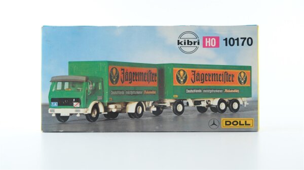 kibri H0 10170 Kofferhängerzug "Jägermeister"