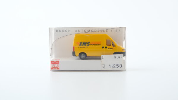 Busch  47319 Fiat Ducato "EMS Worldwide"