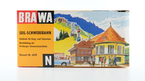 Brawa N 6570 Gebäude für Berg- und Talstation Freiburger Schauinsland-Bahn