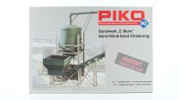 Piko H0 61125 Sandwerk E. Blum / Sand-Silo und...